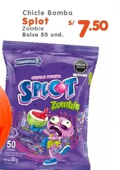 Colombina - Chicle Bomba Splot Zombie