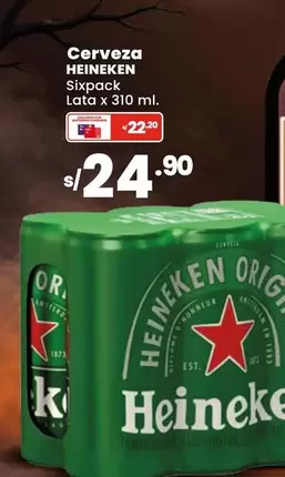 Heineken - Sixpack Lata