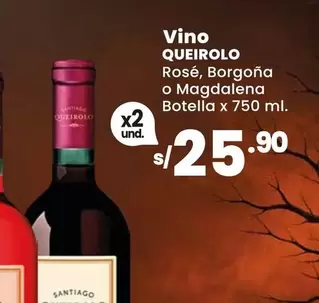 Queirolo - Vino Rosé, Borgoña o Magdalena