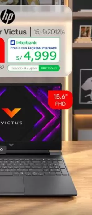Hp - Victus 15-fa2012la
