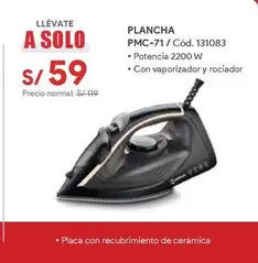 Solo - PLANCHA PMC-71