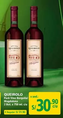 Queirolo - Pack Vino Borgoña