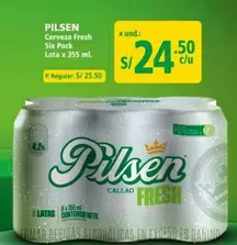 Pilsen - Cerveza Fresh Lata
