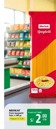 Merkat - Pasta Spaghetti