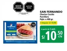 San Fernando - Chorizo Cocido Parrillero