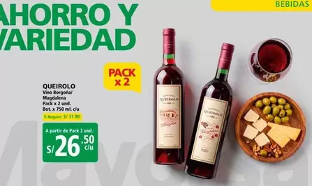 Queirolo - Vino Borgoña