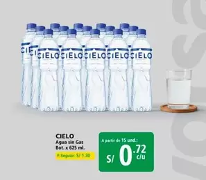 Cielo - Agua sin Gas Bot.