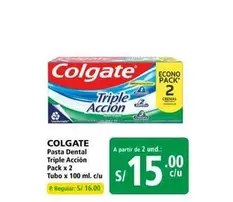 Colgate - Pasta Dental Triple Acción