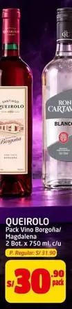 Queirolo - Pack Vino Borgofia/Magdalena