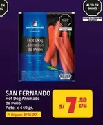 San Fernando - Hot Dog Ahumado de Pollo