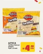Tortillas Clásicas/Integral Pqte. x 8 und.