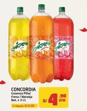 Concordia - Gaseosa Piña/ Fresca / Naranja