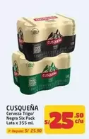 Cusqueña - Cerveza Trigo/Negra Lata