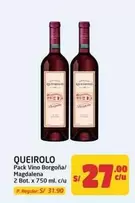 Queirolo - Pack Vino Borgoña/Magdalena