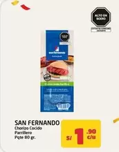 San Fernando - Chorizo Cocido Parrillero