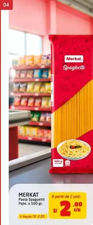 Merkat - Pasta Spaghetti Pqte.