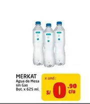 Merkat - Agua de Mesa sin Gas Bot.