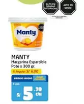 Manty - Margarina Esparcible