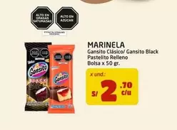Marinela - Gansito Clásico/ Gansito Black Pastelito Relleno