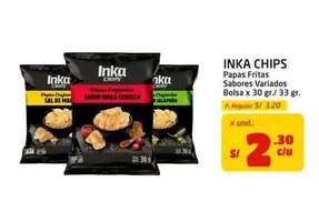 Papas Fritas Sabores Variados