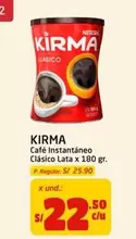 Kirma - Café Instantáneo Clásico Lata