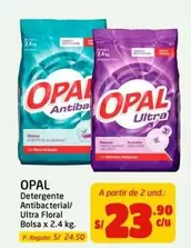 Opal - Detergente Antibacterial/ Ultra Floral Bolsa