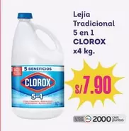 Clorox - Lejía Tradicional 5 en 1