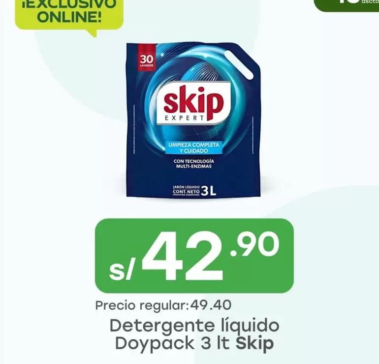 Skip - Detergente líquido Doypack