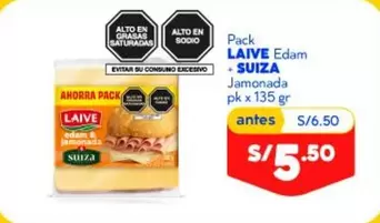 Laive - LAIVE Edam SUlZA Jamonada