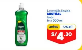 Lavavajilla líquido