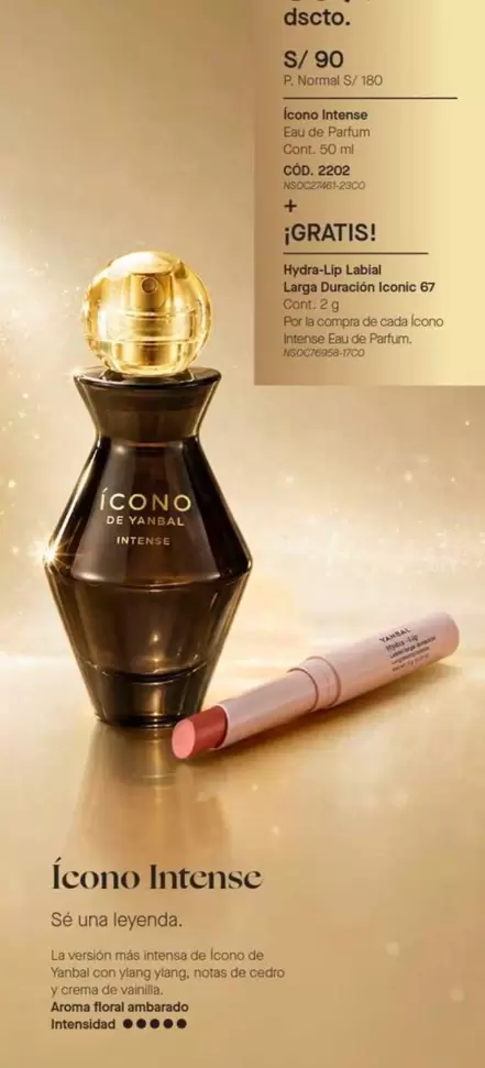 Yanbal - Icono Intense Eau de Parfum