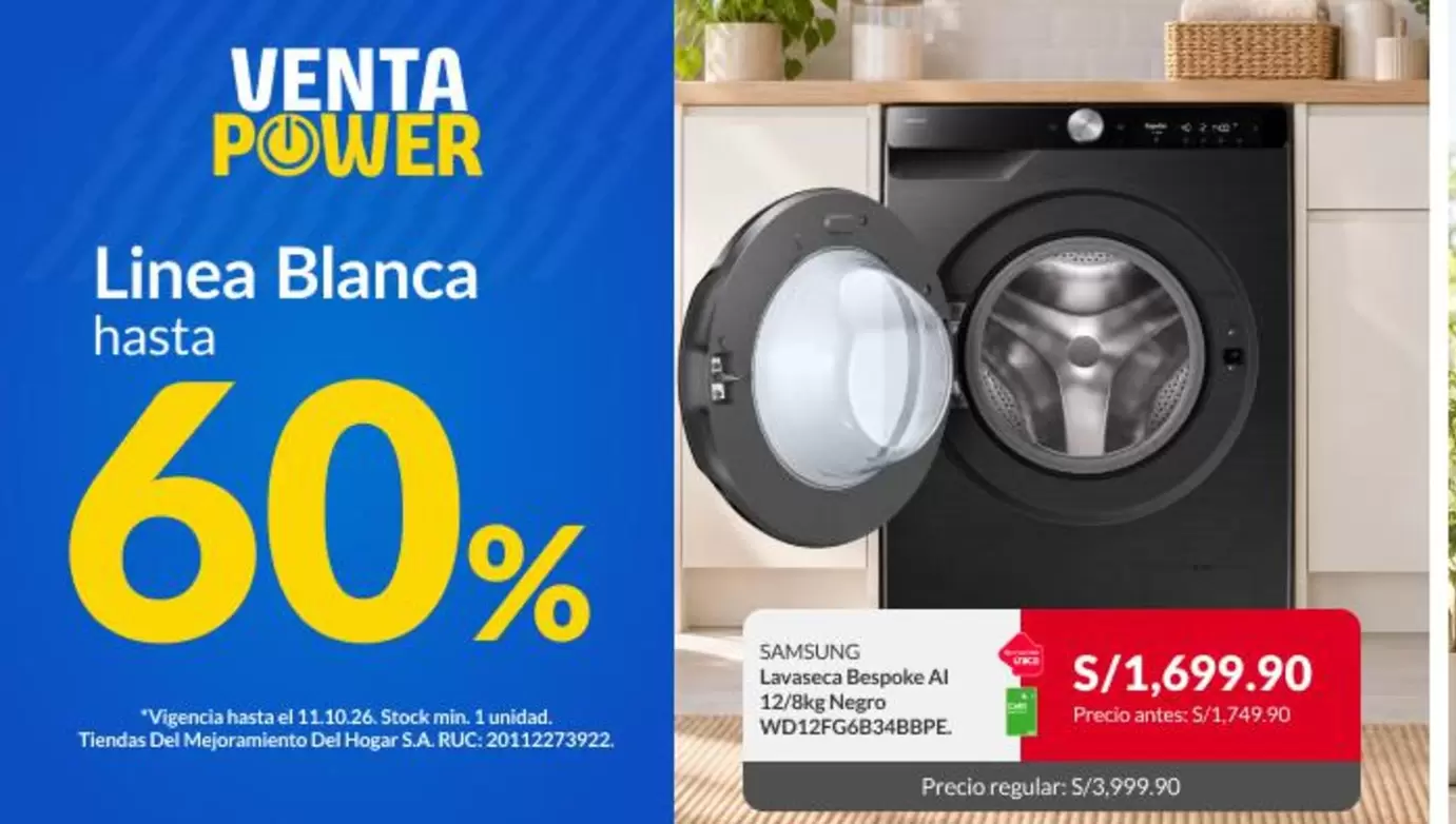 Samsung - Lavadora