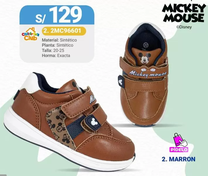 Mickey Mouse - Zapatillas 2MC96601