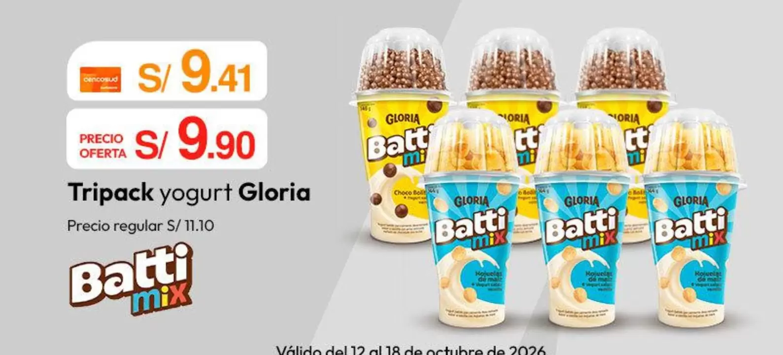 Gloria - Tripack yogurt