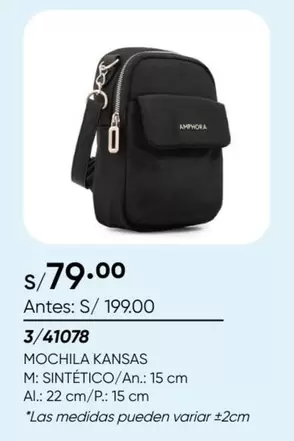 Kansas - MOCHILA KANSAS 3/41078