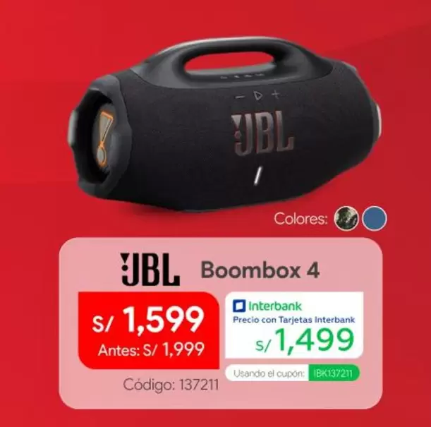 JBL - Boombox 4