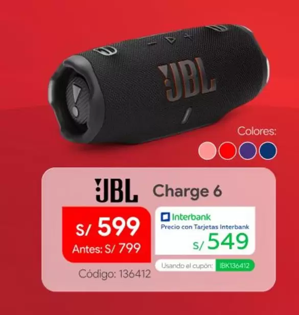 JBL - Charge 6
