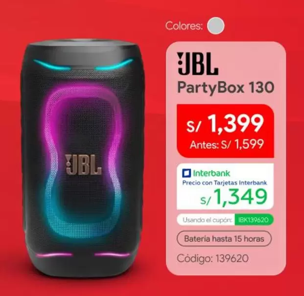 JBL - PartyBox 130