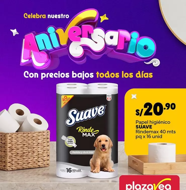Suave - Papel higiénico