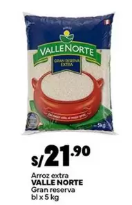 Valle Norte - Arroz extra Gran reserva