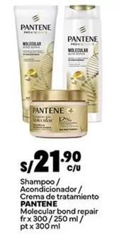 Pantene - Shampoo / Acondicionador / Crema de tratamiento