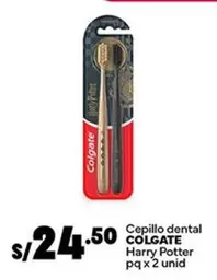 Colgate - Cepillo dental Harry Potter pq x 2 unid