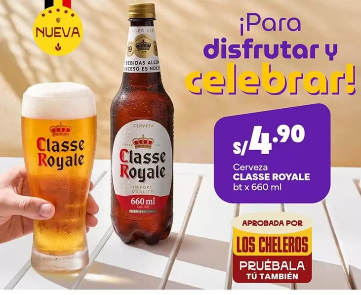 Classe Royale - Cerveza bt
