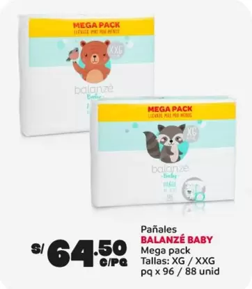 Mega - Pañales Pack