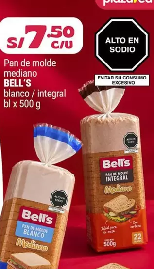 Bell's - Pan de molde