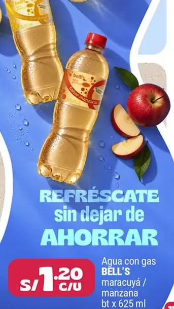 Bell's - Agua con gas maracuyá / manzana