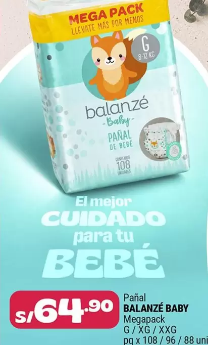 Mega - Pañal pack