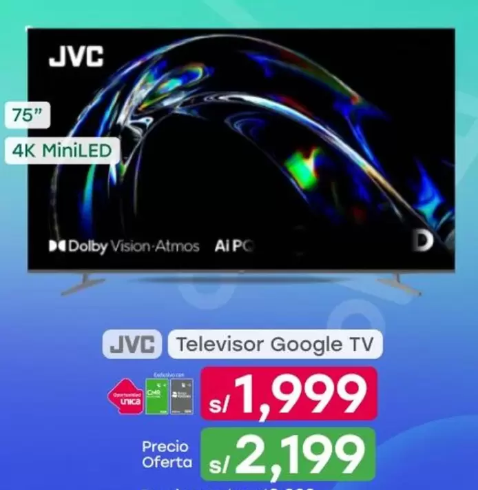 JVC - Televisor Google TV