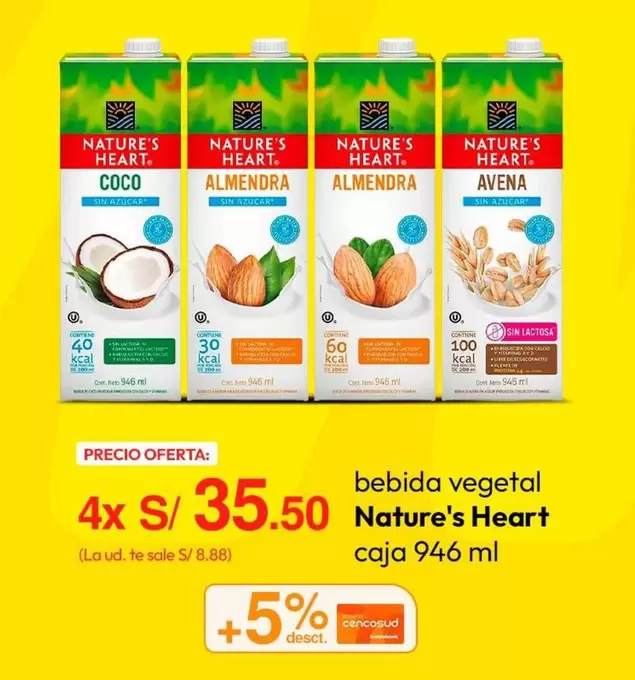 Nature's Heart - Bebida Vegetal