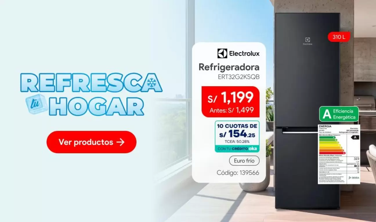 Electrolux - Refrigeradora ERT302G2SQB